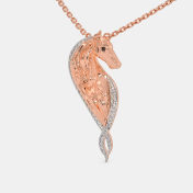 The Horsy Pendant Necklace - thumb 1