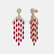The Pixelle Chandelier Earrings - thumb 1