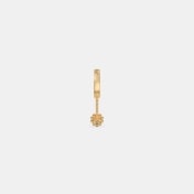The Daisilenne Dangle Hoop Earrings - thumb 4