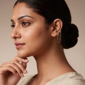 The Cirvia Multipierced Hoop Earrings - thumb 3