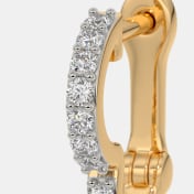 The Serafina Multi Pierced Hoop Earrings - thumb 3