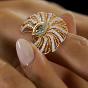The Serenya Cocktail Ring - thumb 4