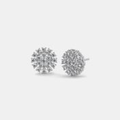 The Chambord Stud Earrings - thumb 1