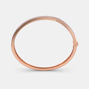 The Chevv Chevron Oval Bangle - thumb 6