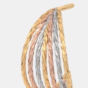 The Willower J Hoop Earrings - thumb 3