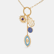 The Rapett Evil Eye Charm Necklace - thumb 1