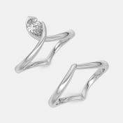 The Peartop Solitaire Ring - thumb 5