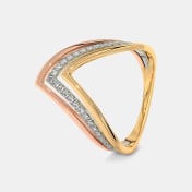 The Floy Chevron Ring - thumb 1