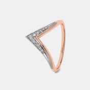 The Francoise Chevron Ring - thumb 1