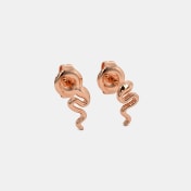 The Elza Multi Pierced Stud Earrings - thumb 4