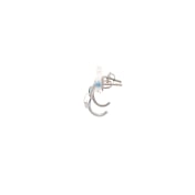 The Jamesena J Hoop Earrings - thumb 5
