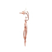 The Yannik Dangle Hoop Earrings - thumb 5
