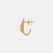 The Alarik J Hoop Earrings - thumb 7
