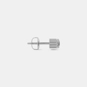 The Platinum Cube Solitaire Stud For Him - thumb 6