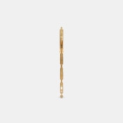 The Gulden Layer Dangle Hoop Earrings - thumb 5