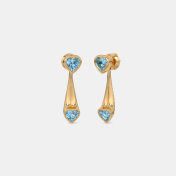 The Yunoo Front Back Earrings - thumb 1