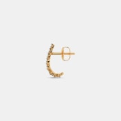 The Cherish J Hoop Earrings - thumb 9