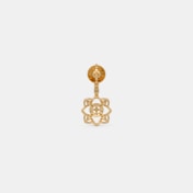 The Fleur De Lotus Drop Earrings - thumb 5