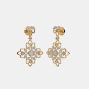 The Petale De Lotus Drop Earrings - thumb 1