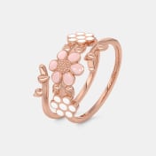 The Trifoliate Spiral Ring - thumb 1