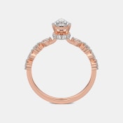 The Luna E Stelle Solitaire Ring - thumb 8