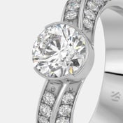 The Aurelyn Solitaire Ring - thumb 3
