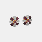 The Vayona Stud Earrings - thumb 4