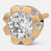 The Xorer Solitaire Stud Earrings - thumb 3