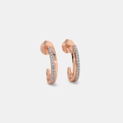 The Arabella Huggie Earrings - thumb 6