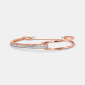 The Isis Glow Oval Bangle - thumb 4
