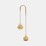 The Nova Drop Sui Dhaga Earrings - thumb 3