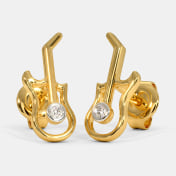 The Guitar Kids Stud Earrings - thumb 1