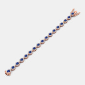 The Elliptical Elegance Tennis Bracelet - thumb 5