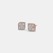 The Roundedge Stud Earrings - thumb 1