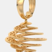 The Solora Dangle Hoop Earrings - thumb 3