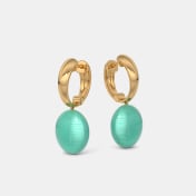 The Chryvara Dangle Hoop Earrings - thumb 5