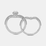The Aimer Bridal Ring Set - thumb 9