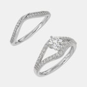 The Gecesi Bridal Ring Set - thumb 5