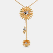 The Flowerly Y Necklace - thumb 4
