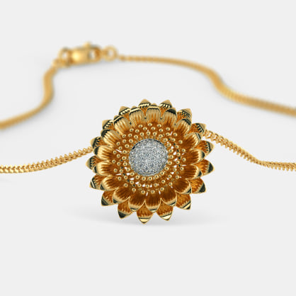 The Heavenly Sunflower Pendant