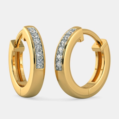 gold rings and earrings