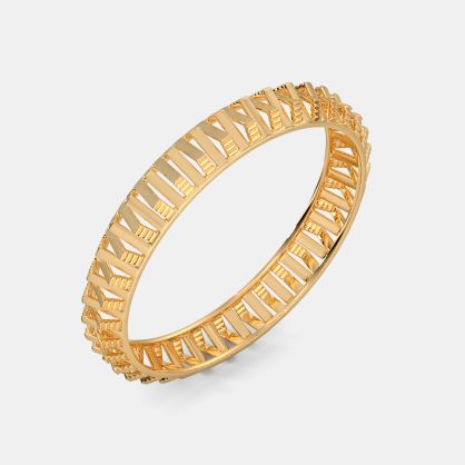 The Mountainous Round Bangle