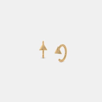 The Nadhiya Multi Pierced Hoop Earrings