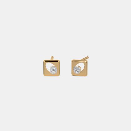 The Eclat Halo Stud Earrings