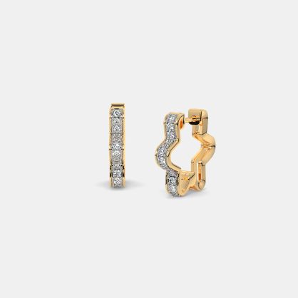 The Khepri Huggie Earrings