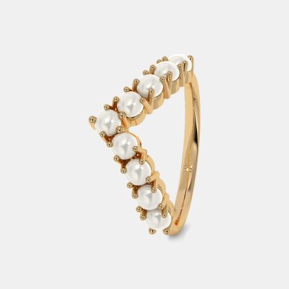 The Omid Chevron Ring