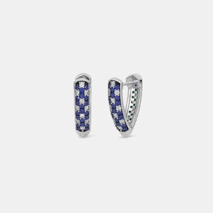 The Mint Marina Two Way Hoop Earrings