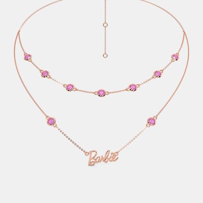The Barbie Rose Layered Necklace