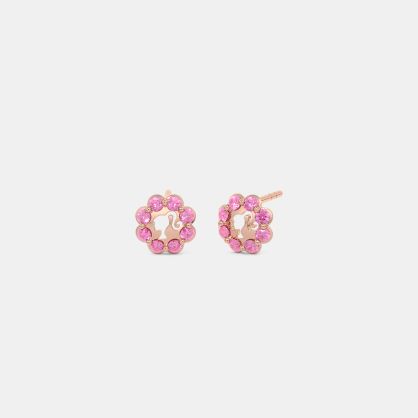 The Pink Sparkle Kids Stud Earrings