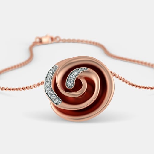 Buy Rose Gold Necklaces Online India's 1 Online